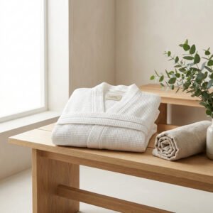 Cotton Waffle Robe